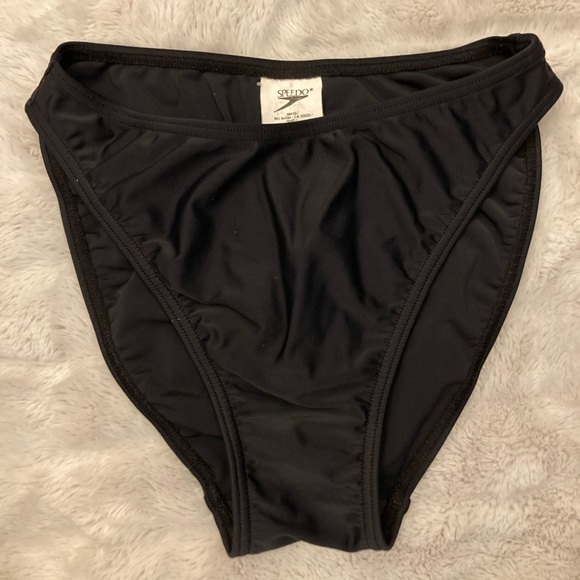 Gently Worn Women’s Black SPEEDO Tankini, size 8/10 - Picture 5 of 8